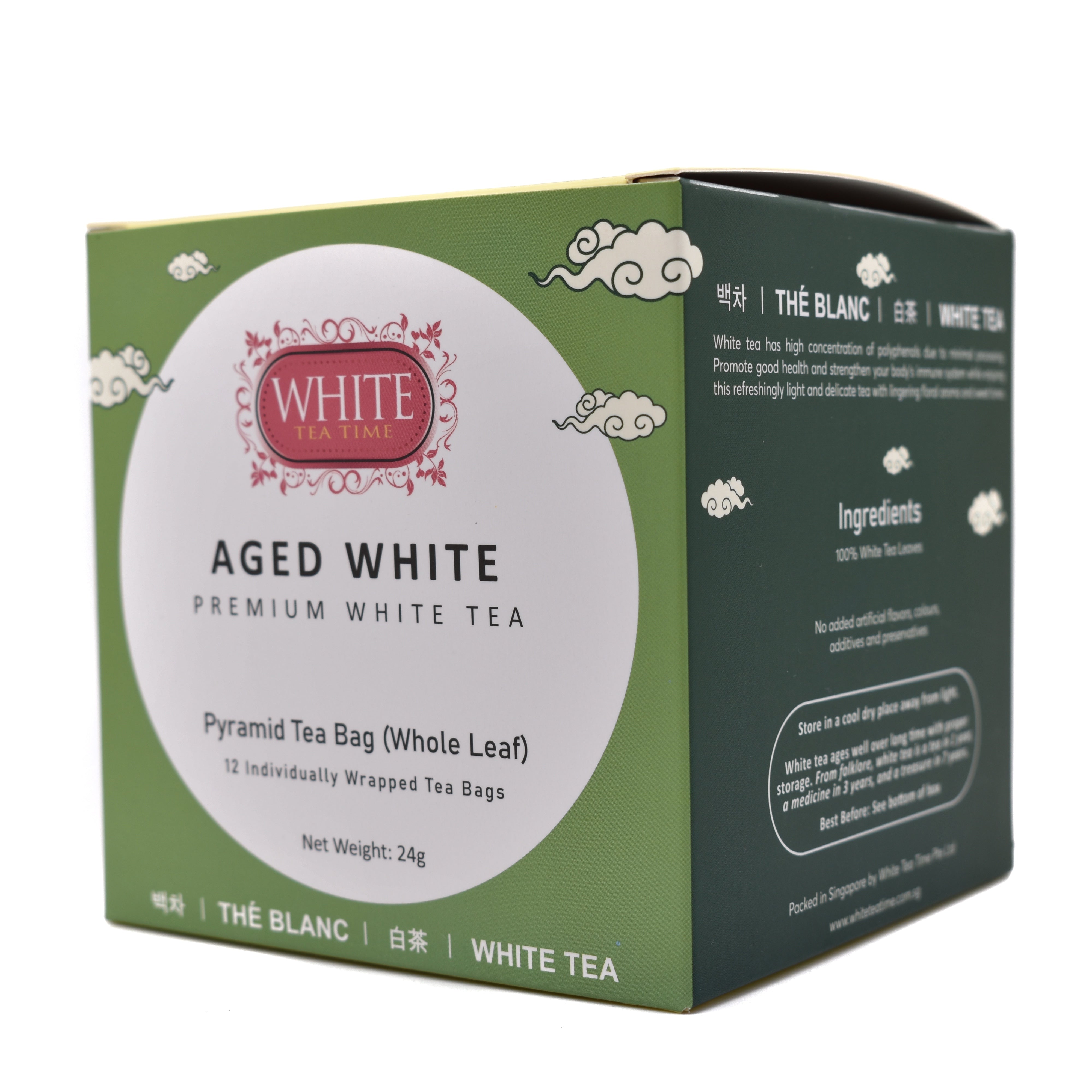 aged white tea bag improves immunity against coronaviruses premium white tea in pyramid bag
